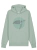 wat? Apparel Sweatshirt Meeresschildkröte in Aloe