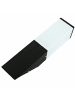 Licht-Erlebnisse Außen Wandlampe (B)8 x (L)8 x (H)37 cm in Schwarz Weiß