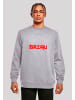 F4NT4STIC Sweatshirt Koi Fish Japan Streetstyle in grau meliert