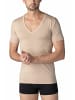 Mey V-Kragen T-Shirt für Herren in uni