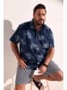 Men Plus Hemd in navy blau