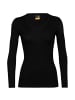 icebreaker Shirt 200 Oasis V in Schwarz