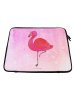 Mr. & Mrs. Panda Notebook Tasche Flamingo Classic ohne Spruch in Aquarell Pink