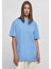Urban Classics Urban Classics Damen Ladies Oversized Boyfriend Tee in horizonblue