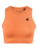 Gorilla Wear Olivia Nahtloses Crop-Top – Pfirsich