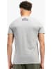 Lonsdale T-Shirt "Loscoe T-Shirt normale Passform Doppelpack" in Grau