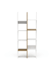 CALICOSY Regal ACCESS in Helles Holz - (W) 75,7  x (H) 183  x (L) 32,8  cm