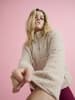 Only Play Fleece Sweatshirt in Pumice Stone 1