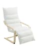 HOMCOM Lounge-Sessel in Weiß 114L x 67B x 105H cm