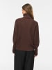 Vila Strickpullover in Coffee Bean