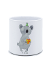 Mr. & Mrs. Panda Übertopf Koala Geschenk ohne Spruch in Weiß