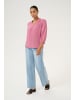 Kaffe Langarm-Bluse KAkamilla Regular fit in Mesa Rose