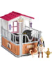 Schleich Spielfigur Horse Club Pferdebox mit Tori & Princess, 5-12 Jahre