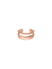 PURELEI Ring Twin Tides Rosegold