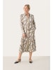 PART TWO Kleid LamiyaPW Gerade Passform in French Oak Snake Print