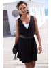 LASCANA Jerseykleid in schwarz weiß