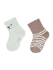 Sterntaler ABS Krabbelsocken 2er-Pack Eisbär in helltürkis