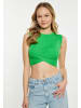 myMo Damen Crop-Top in GRÜN