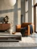 KADIMA DESIGN Couchtisch 100x50x25 cm Sandfarben Sofatisch in Stein-Optik Modern, in Beige
