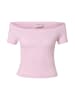 Urban Classics T-Shirt in blushedrose+paleyellow