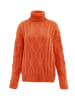 Sookie Damen Rollkragenpullover in ORANGE