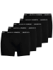 JACK & JONES PLUS 5er-Pack Trunks in Black