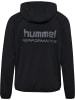 Hummel Trainingsjacke "Hmlpulse Windbreaker Jacket" in Schwarz