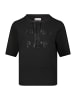 Betty Barclay Sweatshirt mit Stehkragen in Schwarz