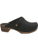 Sanita Comfortwear Clog "Wood-Ursana Open" in Schwarz