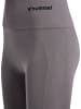 Hummel Leggings "Tif Seamless High Waist Tights" in Grau
