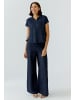 Oui Leinenhose in darkblue