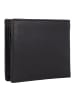 Leonhard Heyden Cambridge Geldbörse Leder 12 cm in schwarz