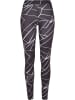 Urban Classics Urban Classics Damen Ladies AOP Leggings in geometric black