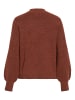 Vila Strickpullover in Burnt Henna