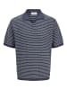 Jack & Jones Gestricktes Polo in Odyssey Gray