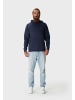 OLDSKULL Kapuzensweatshirt Plain Basic in Navy Blue