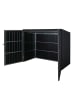 MCW WPC-Fahrradgarage J29, 2 Räder 172x213x112cm anthrazit