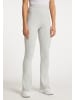 myMo Damen Strickhose in Hellgrau