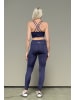 Hey Honey Leggings in navy blue