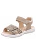 superfit Sandale Sparkle in Beige