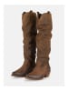 Felmini Wide Fit Stiefel in Braun