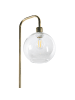 Beliani Stehleuchte OKAVANGO in Gold/Transparent - (W) 17 x (H) 164 x (L) 17 cm