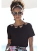 Buffalo Kurzarmshirt in schwarz