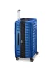 Delsey Shadow 5.0 4 Rollen Trolley 82 cm mit Dehnfalte in blau