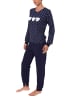 NORMANN Pflegeoverall langarm Reissverschluss - 15989 in navy