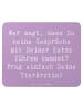 Mr. & Mrs. Panda Mouse Pad Spruch Tierärztin Gespräche mit Spruch in Lavendeltraum