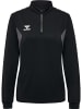 Hummel Halbreißverschluss Sweatshirt Hmlauthentic Damen in BLACK