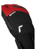 Reusch Fingerhandschuhe Booster in 7068 black/tango red