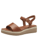 Tamaris WIDE FIT Sandalette in NUT
