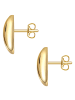Yokoamii Ohrstecker aus Messing in gelbgold